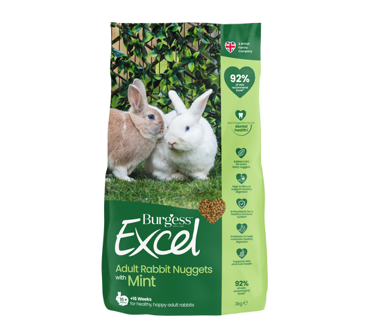 Burgess Excel Rabbit Nuggets 3 kg