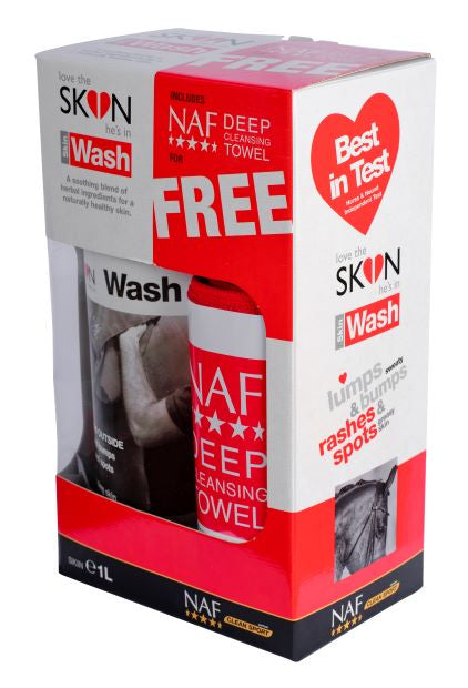 NAF Love The Skin He's In Skin Wash 1 L