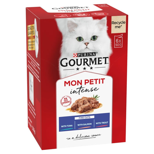 Gourmet Mon Petit TunaSalmTrout 8x6x50g