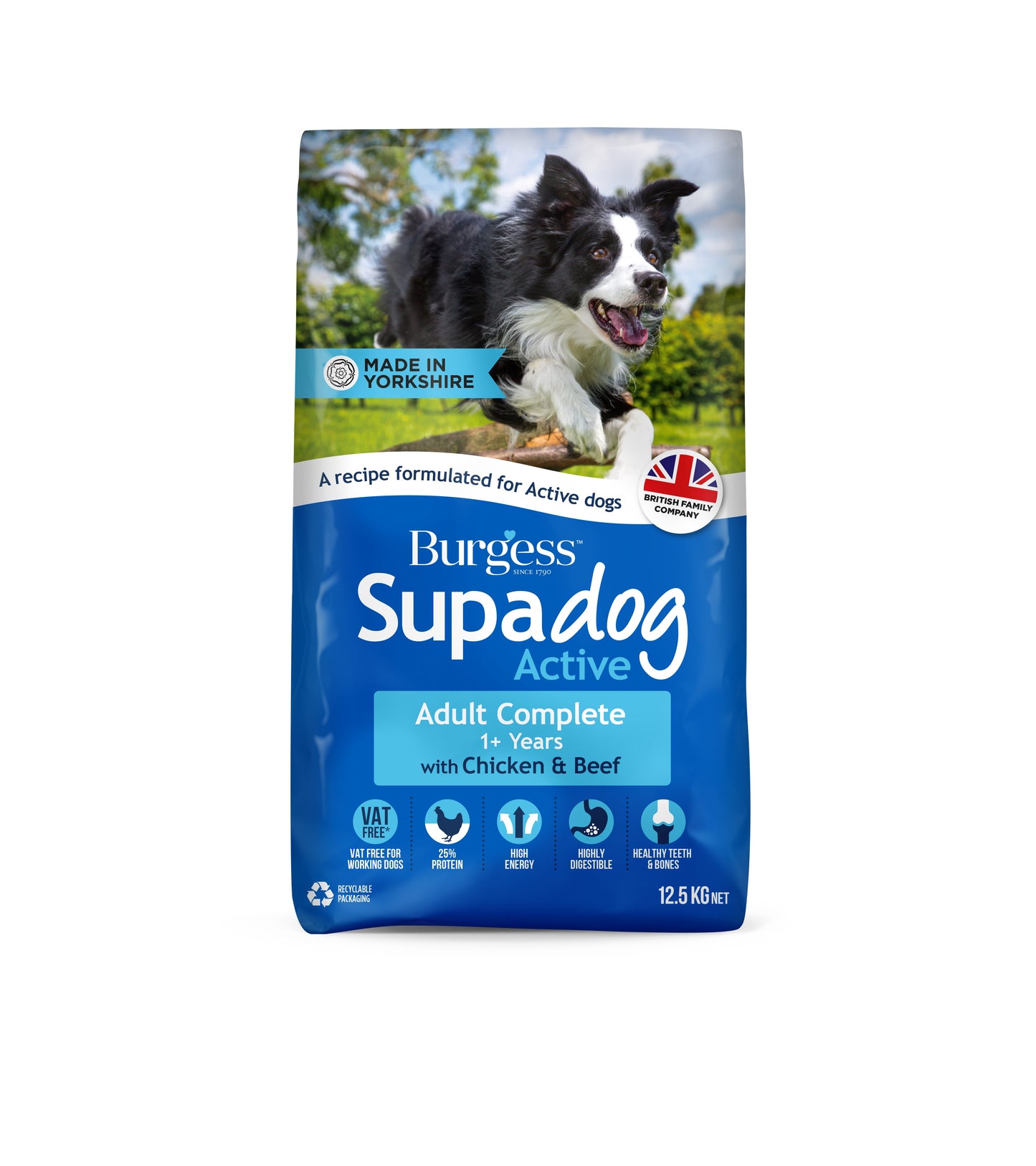 Burgess Supadog Active Dog 12.5kg