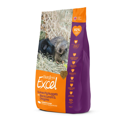 Burgess Excel Guinea Blk/CrnOreg 10kg