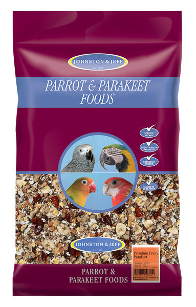 JJ Premium Fruity Parakeet 6x1kg