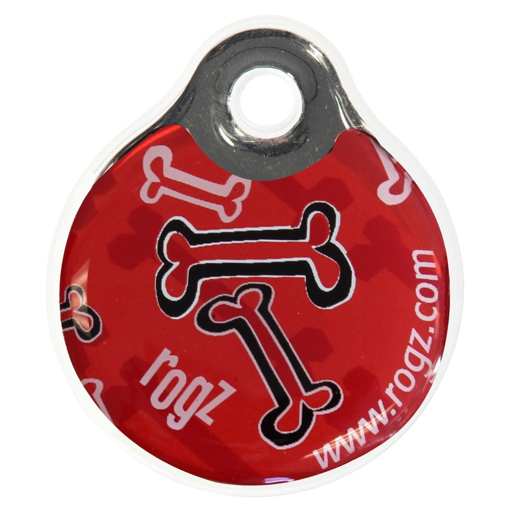 Rogz ID Tagz Instant Resin Red Bone L