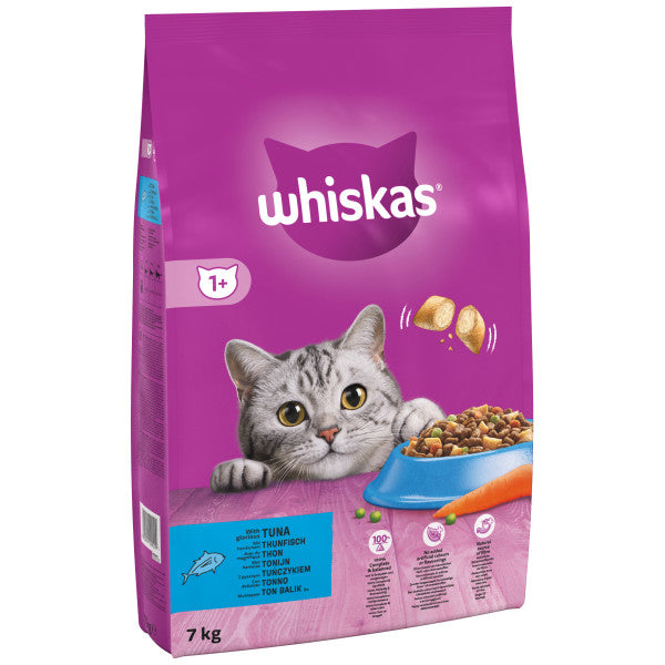 Whiskas Dry 1+ Tuna 7 kg