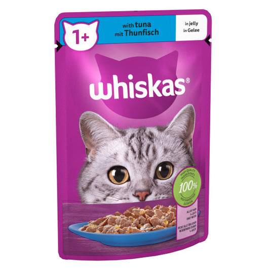 Whiskas Pch 1+ Tuna CIJ 28x85g