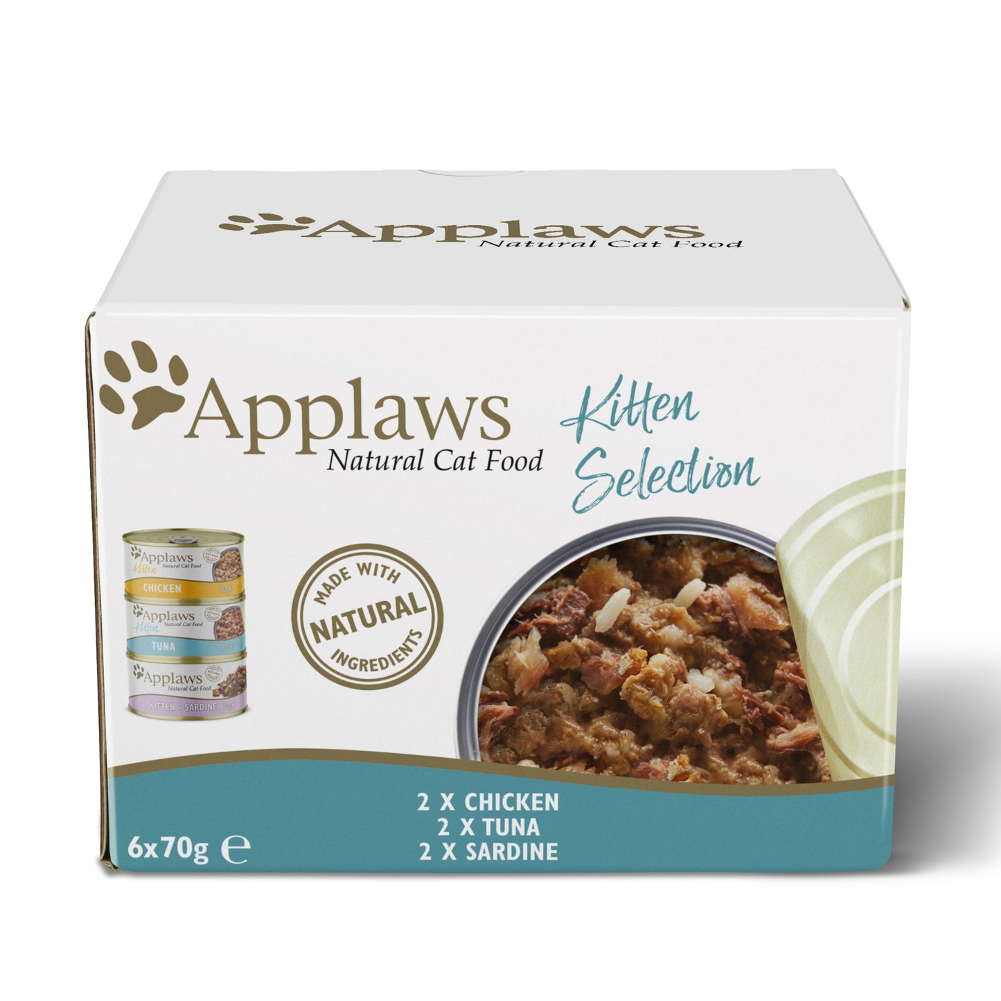 Applaws Kitten Multipack Tins 4x6x70g