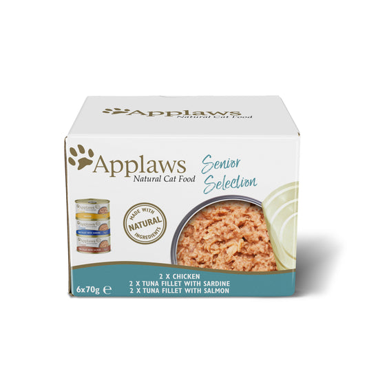 Applaws Cat Senior Mix Selec Tin 4x6x70g