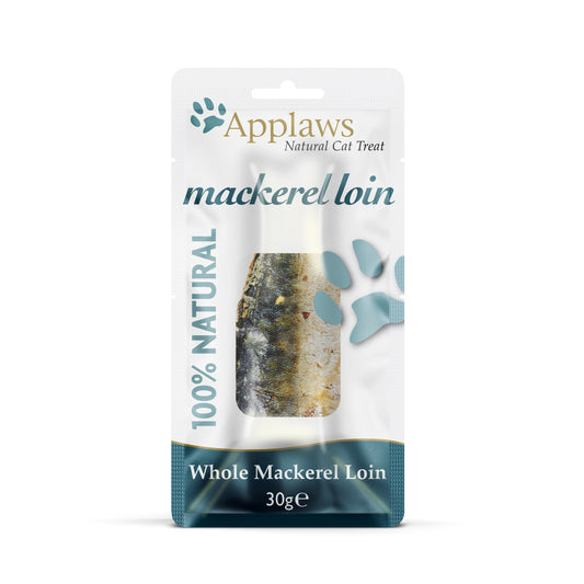 Applaws Cat Mackerel Loin Treats 12x30g