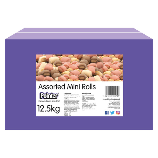 Pointer Assorted Mini Rolls 12.5kg