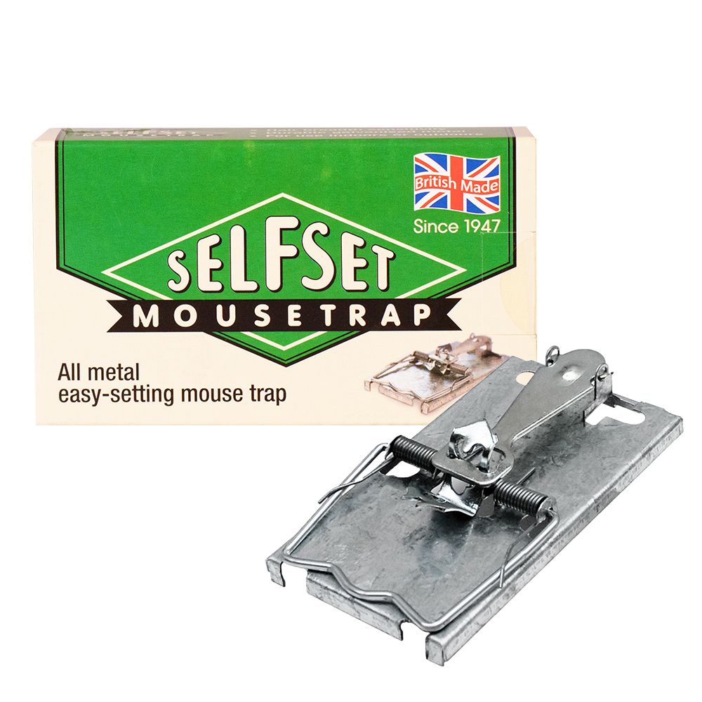 Self Set Metal Mouse Trap