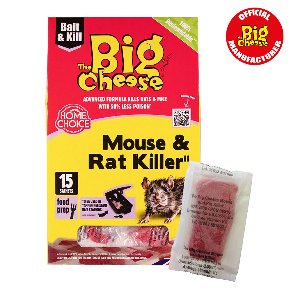 Big Cheese Mouse & Rat Killer2 Pasta x15