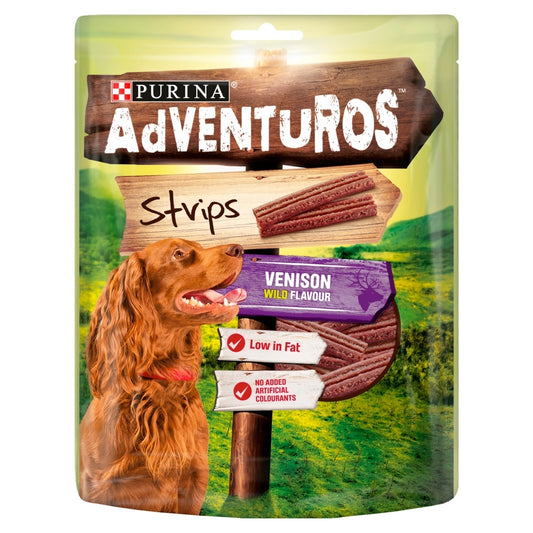 Adventuros Wild Venison Strips 6x90g