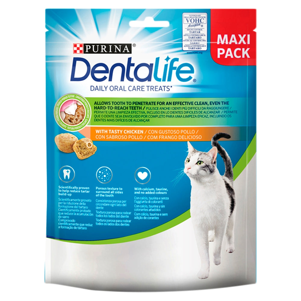 DentaLife Cat Dental Treats Chick 5x140g