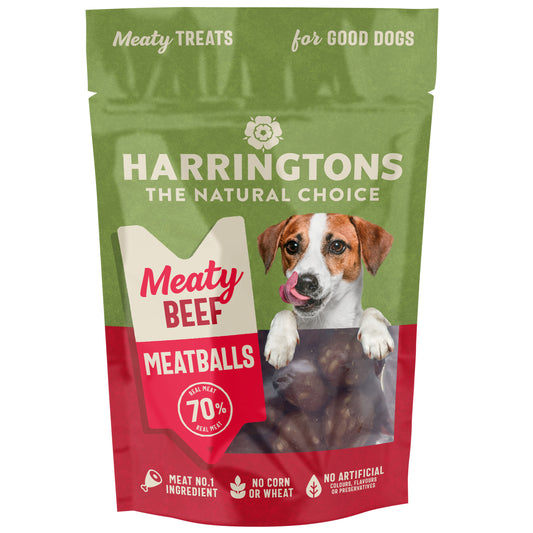 Harringtons Meaty Beef M/Balls Trt 8x70g