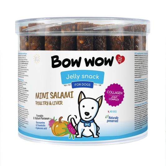 Bow Wow Salamis Chicken & Liver 60x20g