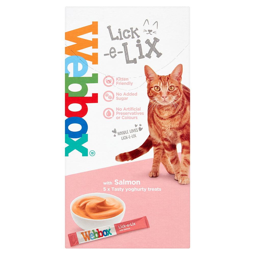 Webbox Lick e Lix Yoghurt Salmon 10x5