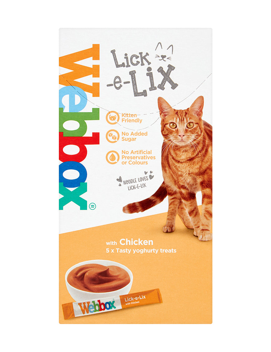 Webbox Lick e Lix Yoghurt Chicken 5x10