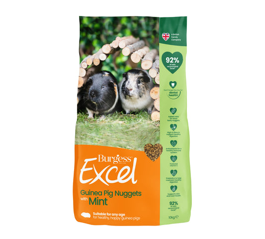 Burgess Excel Guinea Pig Nuggets 3 kg