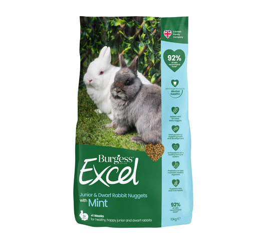 Burgess Excel Rabbit Junior & Dwarf 3 kg