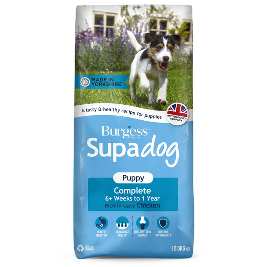 Burgess Supadog Puppy Chicken 12.5kg