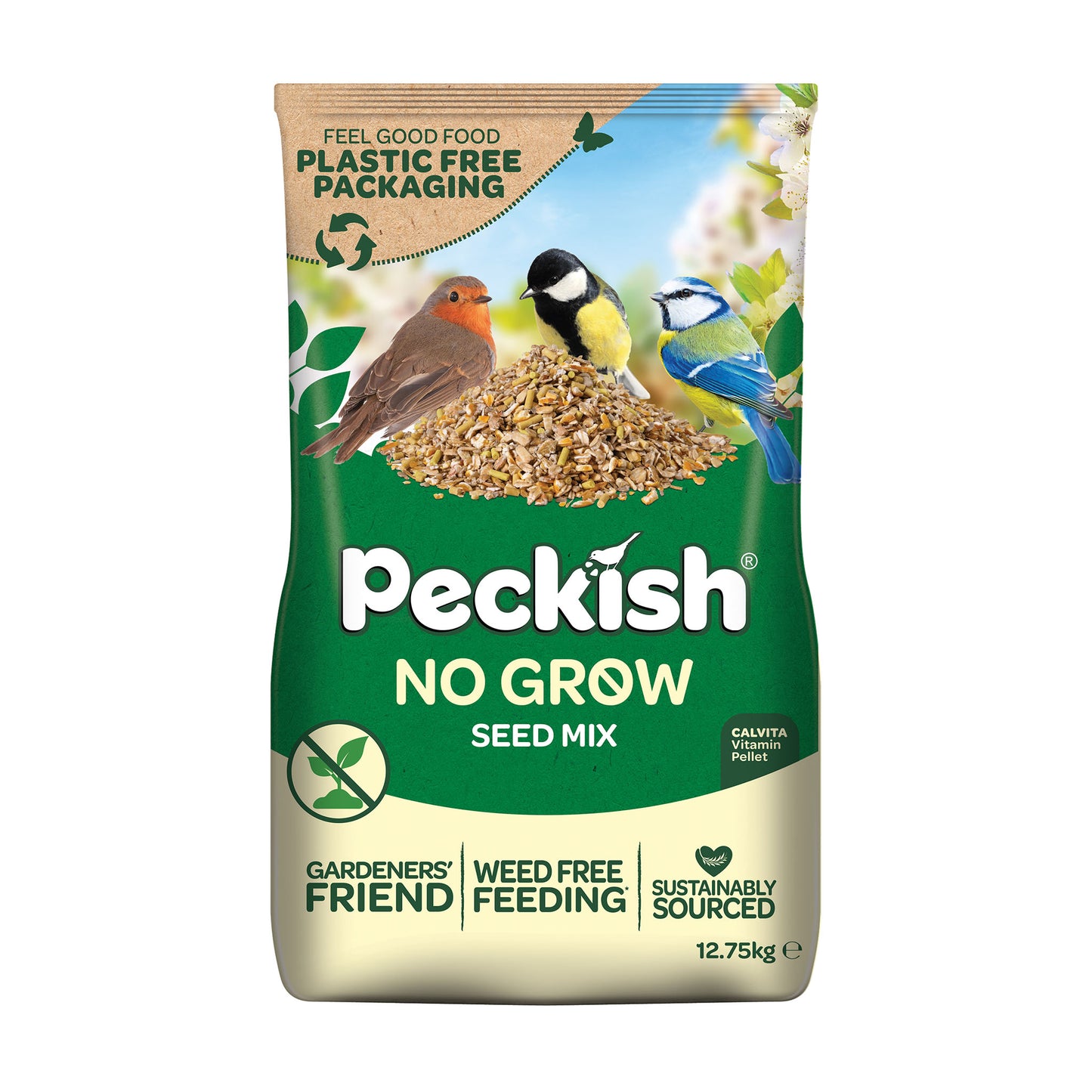 Peckish No Gro Seed Mix Wild Bird 12.75k