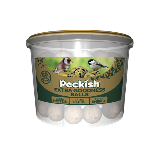 Peckish Extra Goodness 50 ball Tub 3.5kg