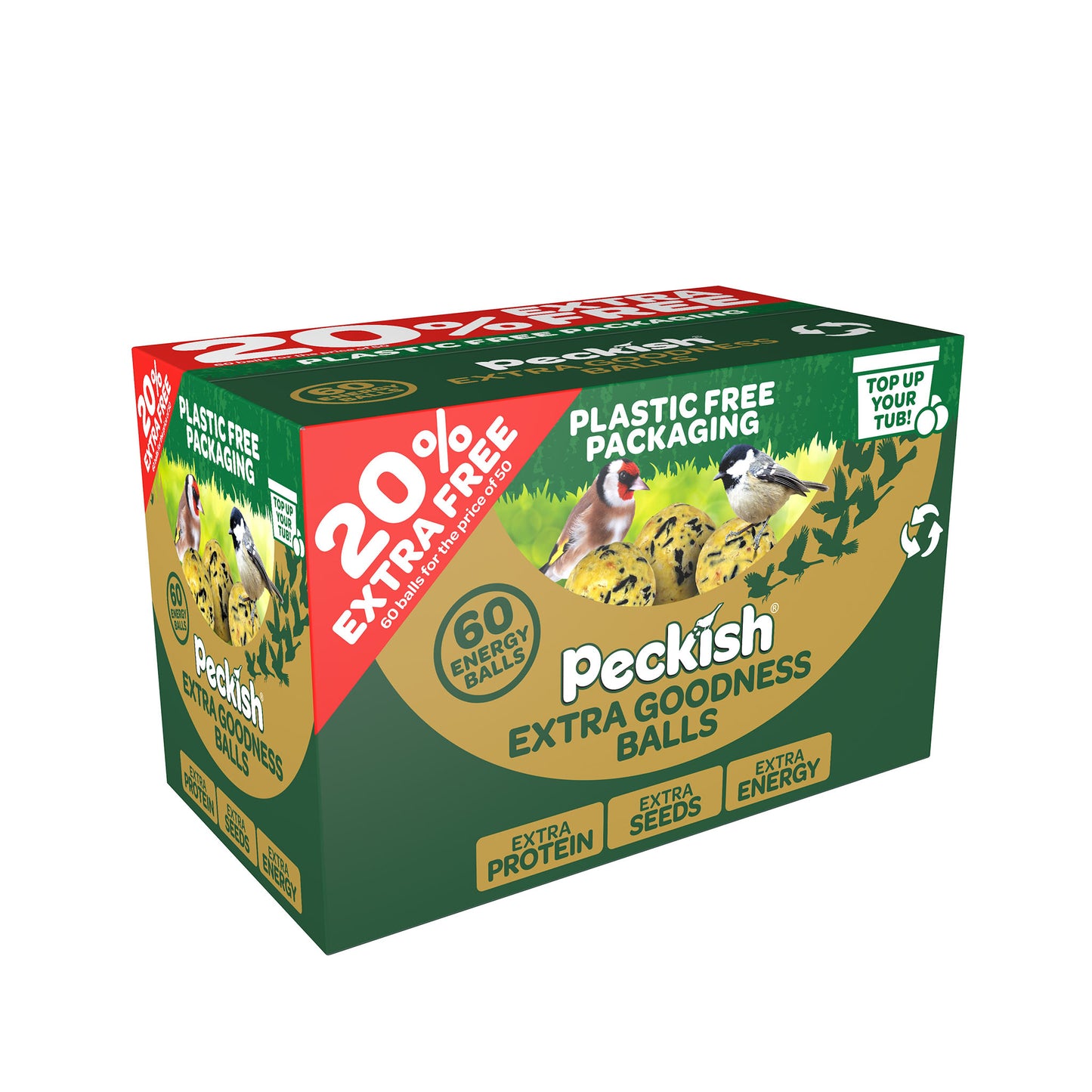 Peckish Extra Goodness 50 Box+20% 4.2 kg