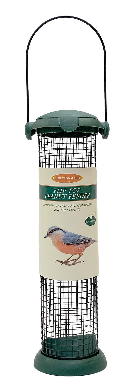 JJ Flip Top Peanut Feeder 28cm