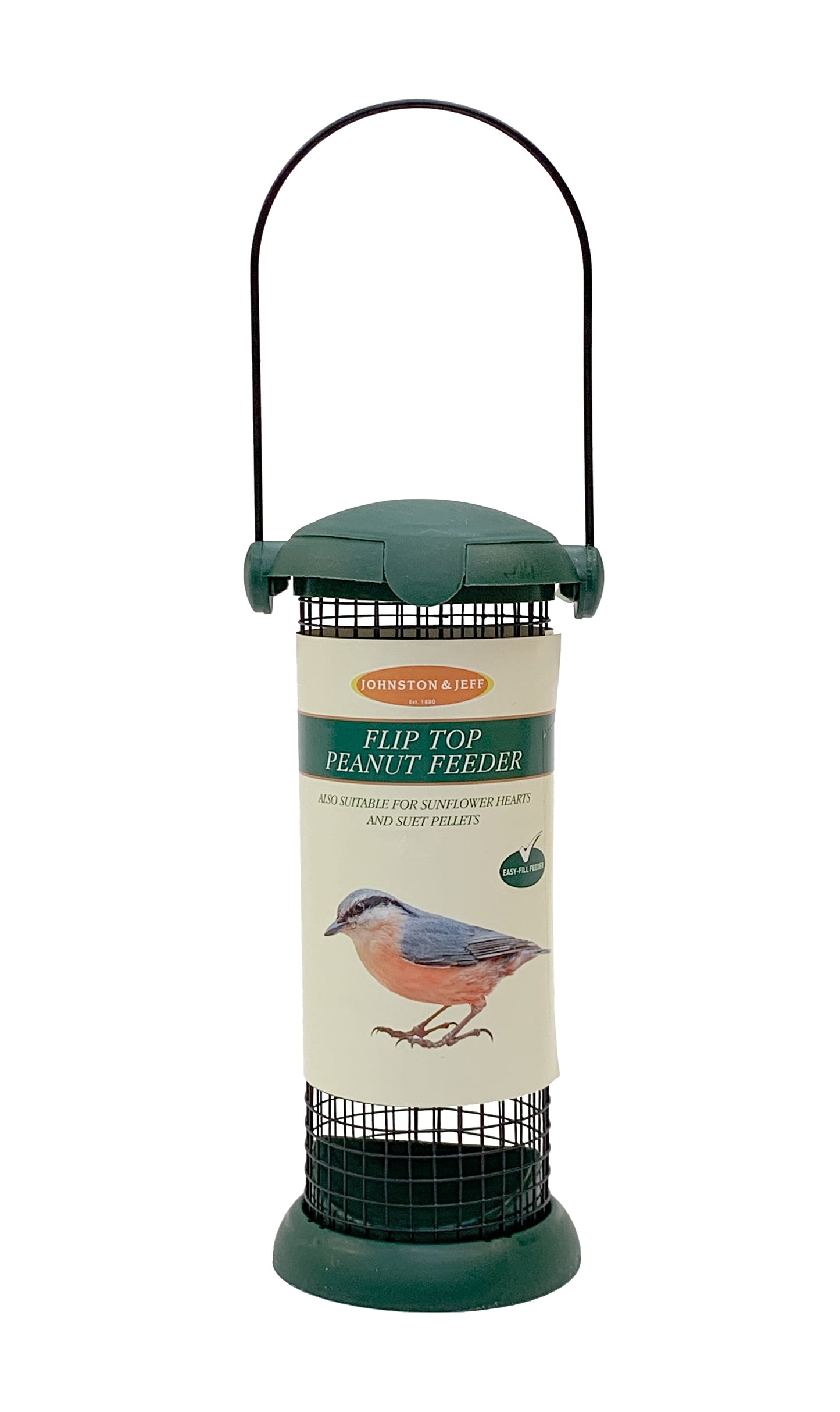 JJ Flip Top Peanut Feeder 20cm