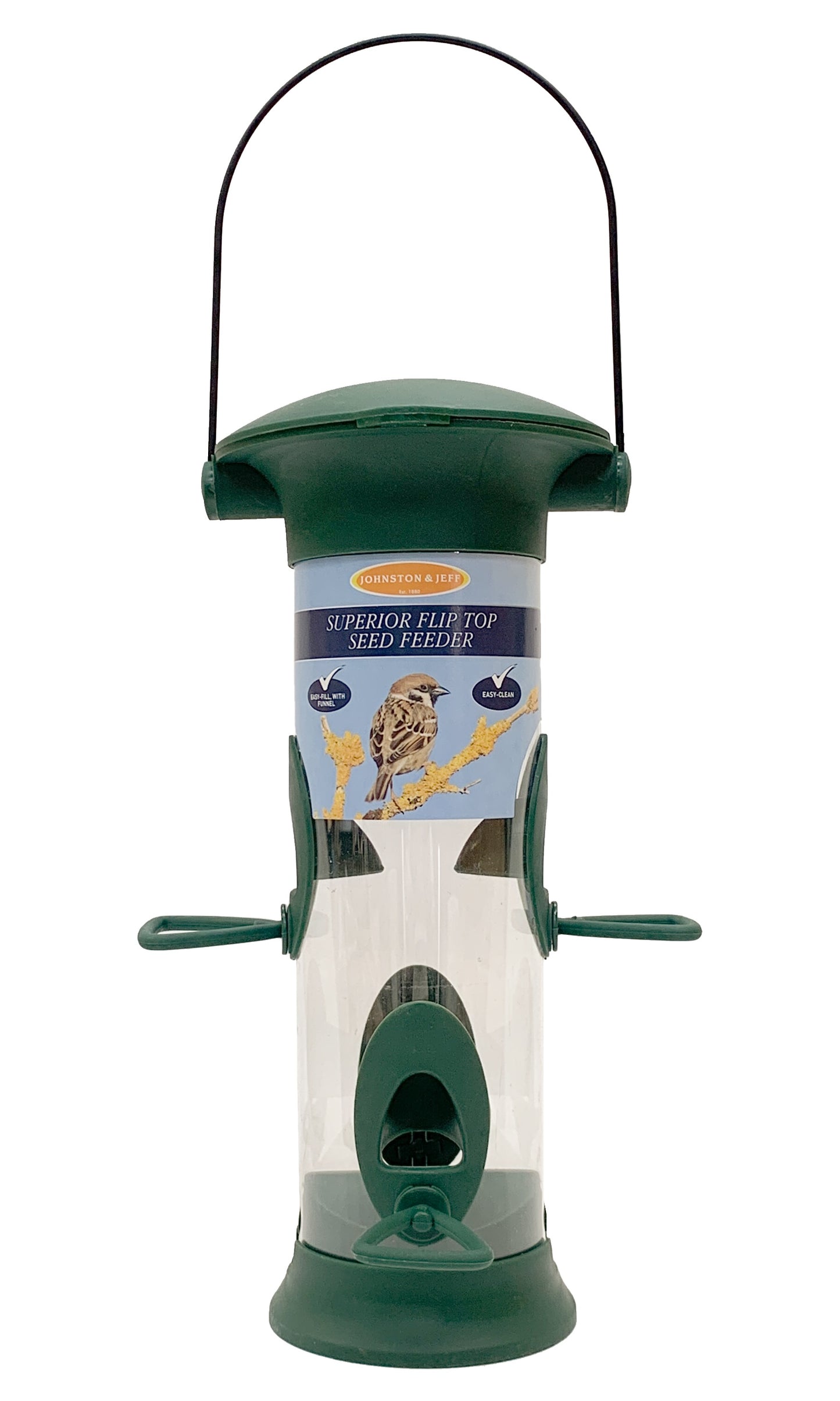 JJ Superior Flip Top Seed Feeder 28cm