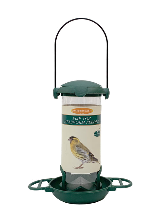 JJ Flip Top Mealworm Feeder 20cm