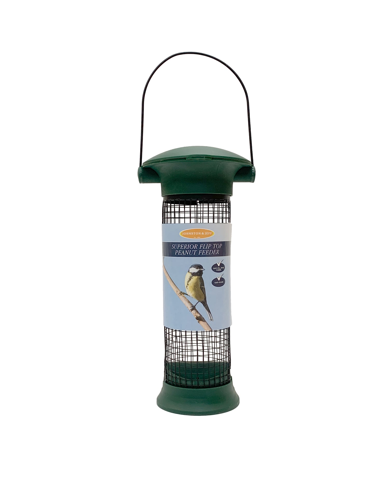 JJ Superior Flip Top Peanut Feeder 28cm