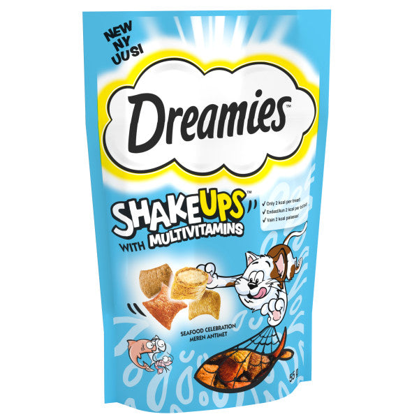 Dreamies Shakeups Seafood 8x55g