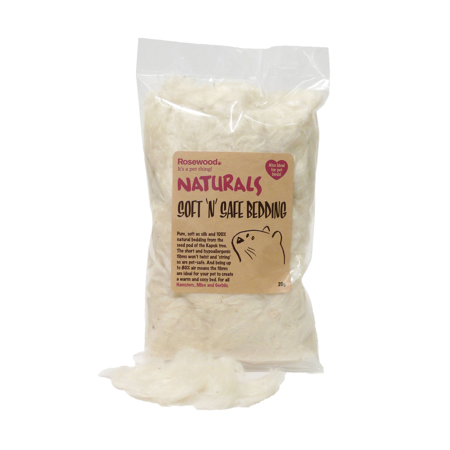 Naturals Soft & Safe Bedding 4x20g