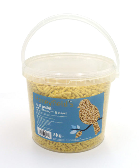 Honeyfield Suet Mealworm Insct Plt T 3kg