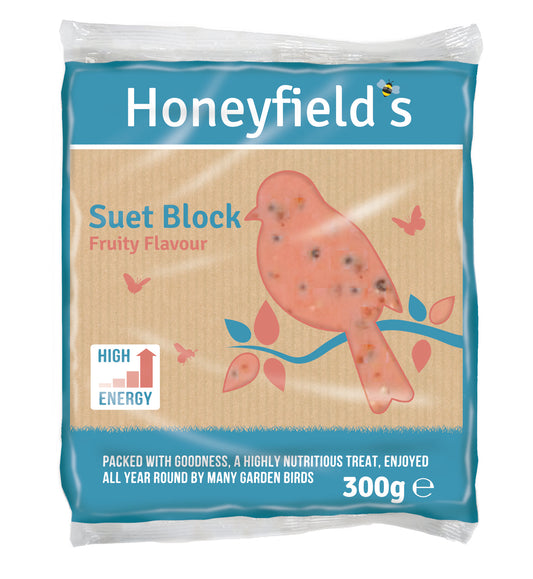 Honeyfield Suet Fruity Block 10x300g