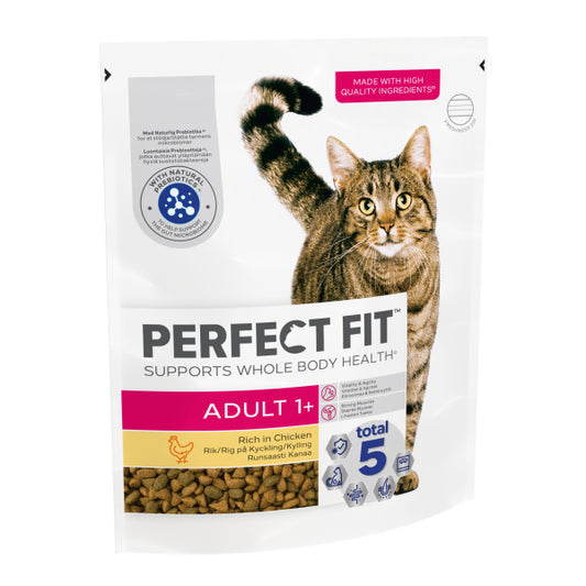 Perfect Fit Cat Dry 1+ Chicken 4x750g