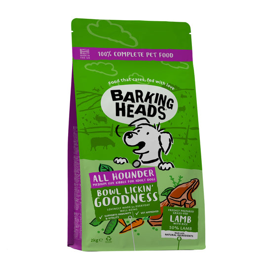 Barking Head All Hound Bowl Lamb 4x2kg