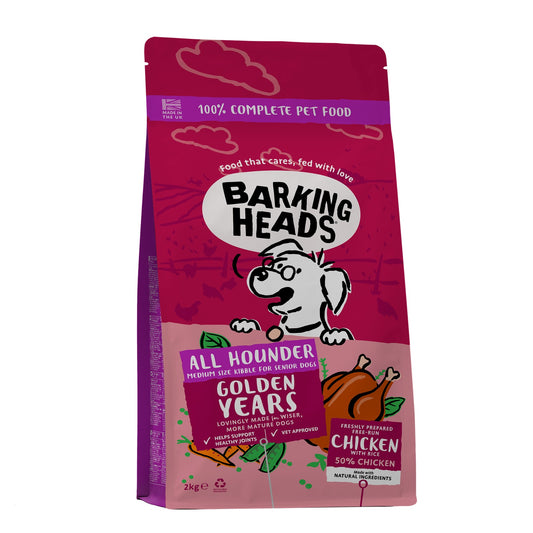 Barking Head All Hound Gold Years 4x2kg