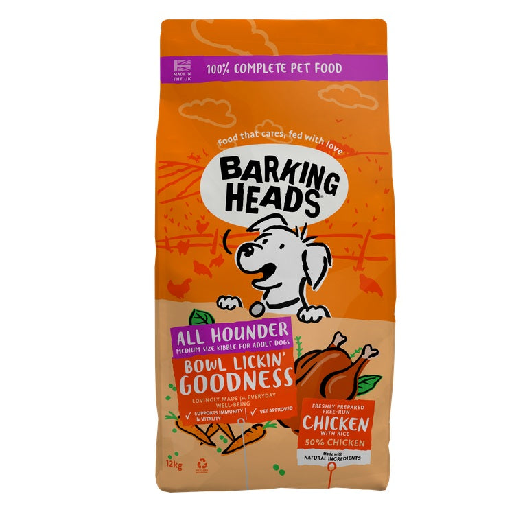 Barking Head All Hound Bowl Chicken 12kg