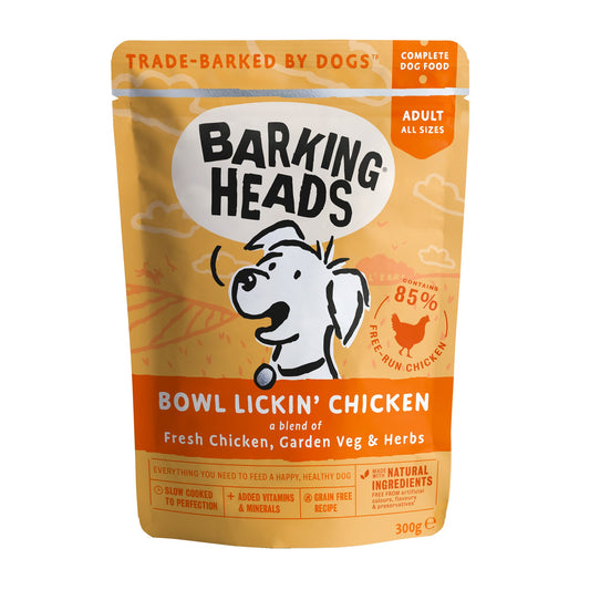 Barking Head Wet Bowl Chick 10x300g