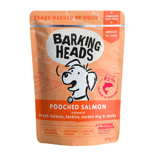 Barking Head Wet Pooch Salm 10x300g