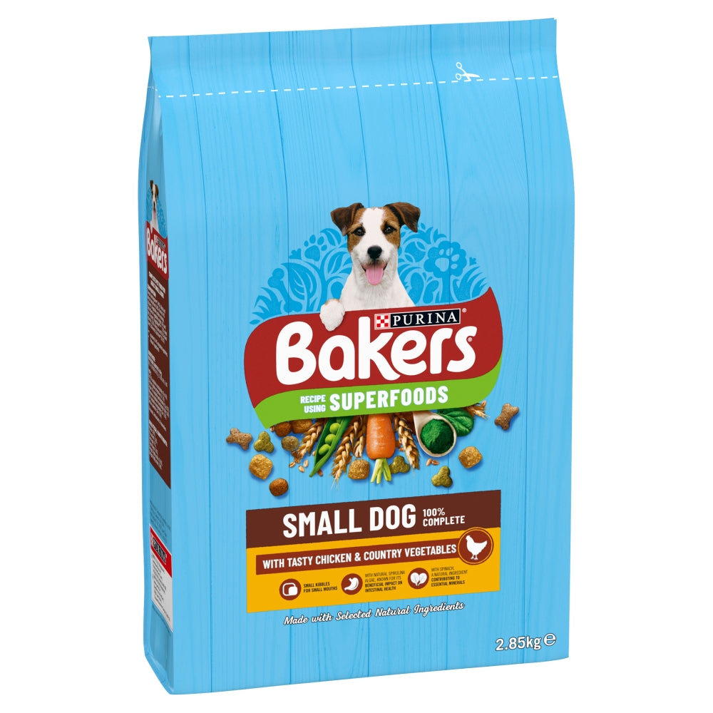 Bakers Small Dog Chicken & Veg 2.85kg