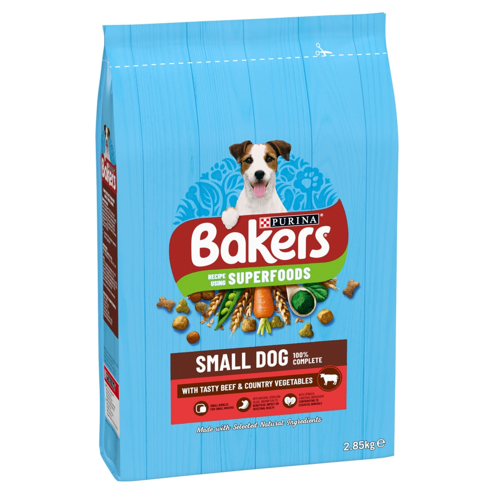 Bakers Small Dog Beef & Veg 10 kg