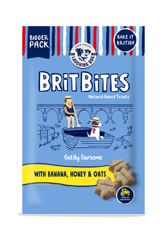 Laughing Dog Brit Bites WF BnHnOt 7x175g