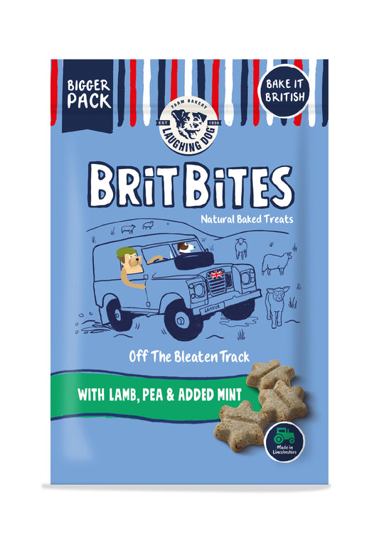 Laughing Dog Brit Bites WF Lmb 7x175g