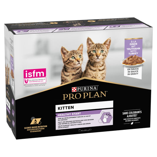 Pro Plan Kitten 1-12mth Tky Grv 4x10x85g