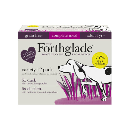 Forthglade Adlt Comp GF Duo Ch/D 12x395g