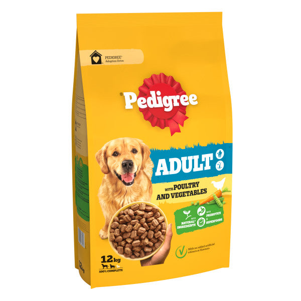 Pedigree Adult Poultry & Veg 12 kg