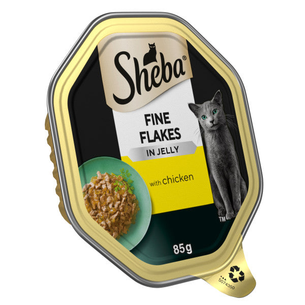 Sheba Tray Fine Flakes Chick CIJ 22x85g